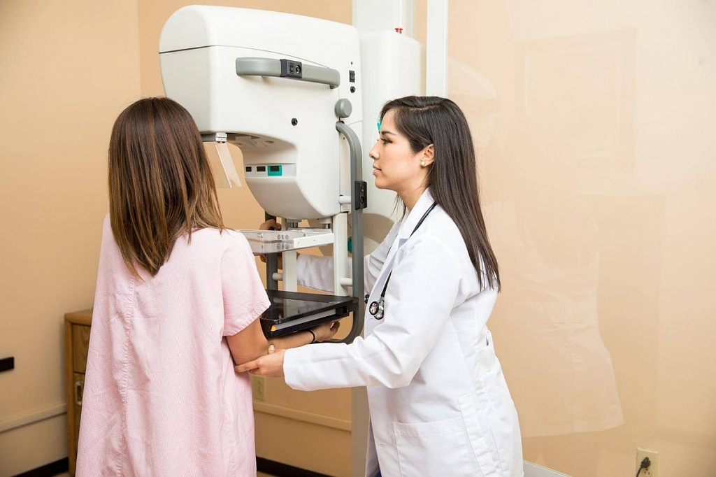 Рентгеновская маммография молочных желез-1